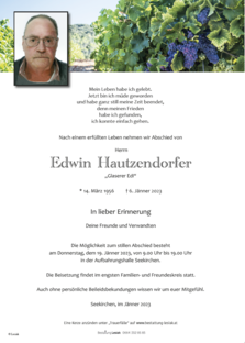 Edwin Hautzendorfer