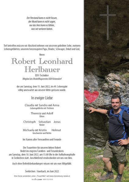 Robert Leonhard Herlbauer