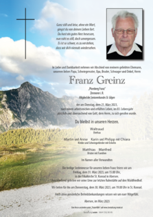 Franz Greinz