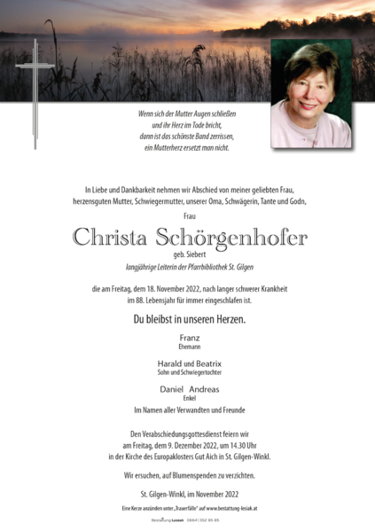 Christa Schörgenhofer