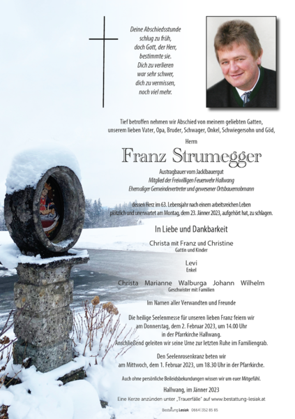Franz Strumegger
